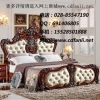 范例名欧式雕花大床定制028-85547190