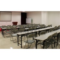 会议折叠桌椅套，广东鸿美佳厂家提供培训会议折叠桌椅