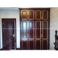 郴州整屋原木家具工厂,原木酒柜门,橱柜定制欢迎参观